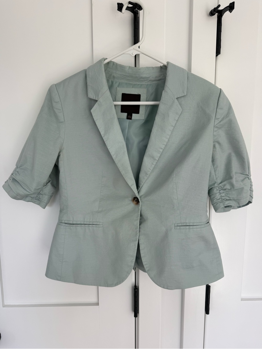 The Limited Mint Tailored Short-Sleeve Blazer